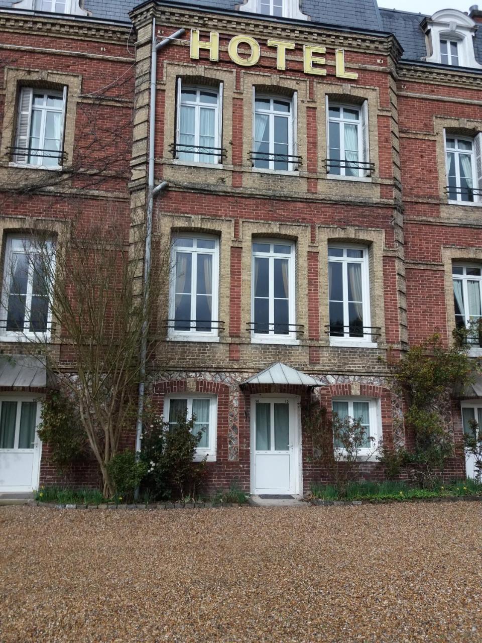 Hotel Du Chateau Blanc Elbeuf Exterior foto