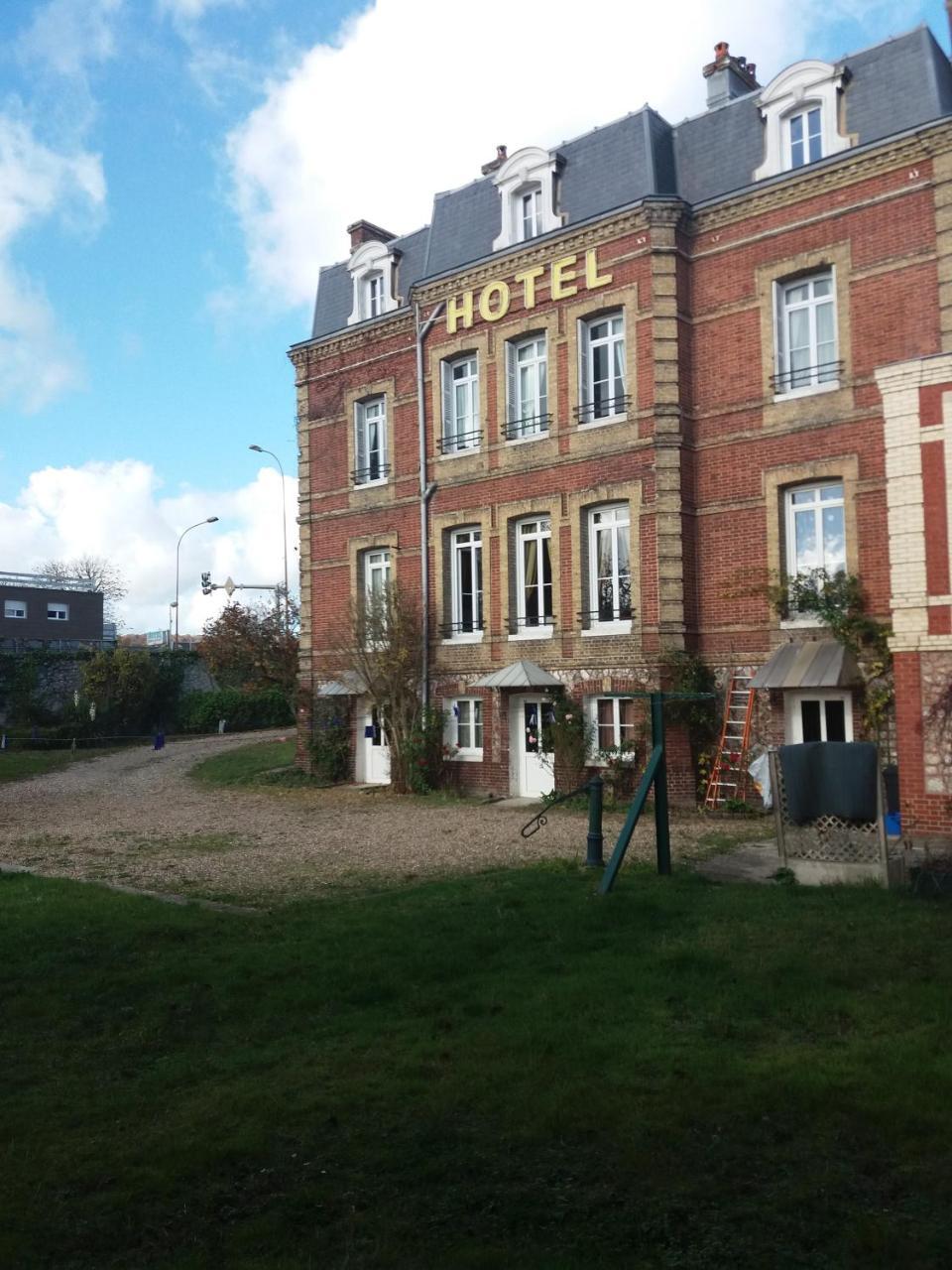 Hotel Du Chateau Blanc Elbeuf Exterior foto